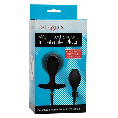 Plug Inflable de Silicona con Peso CalExotics