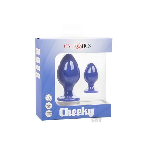 Cheeky Purple Anal Plugs