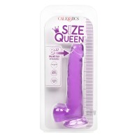 Size Queen 8in Púrpura