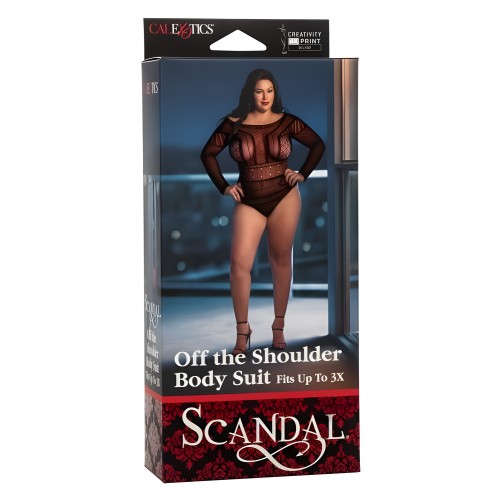 Body Sin Mangas Plus Size Scandal