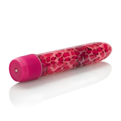 Masajeador Mini Leopardo Rosa - 4.5" Vibrante