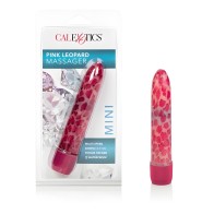Masajeador Mini Leopardo Rosa - 4.5" Vibrante