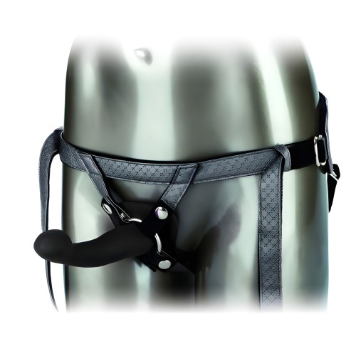 Her Royal Harness Vibrating Set - Black