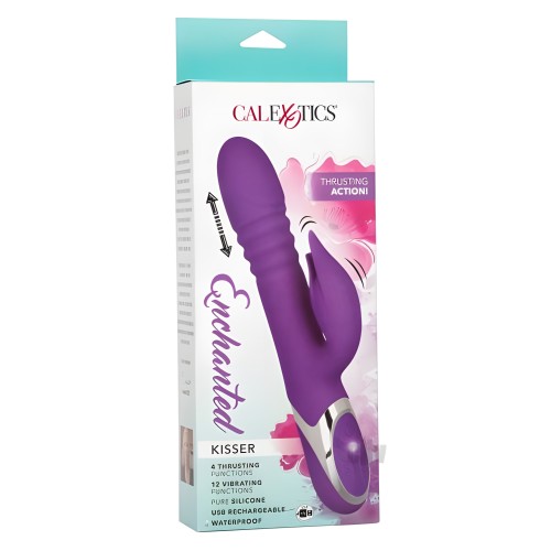 Enchanted Kisser Vibrador Conejo - Púrpura