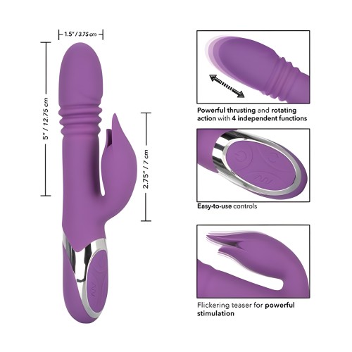 Enchanted Kisser Vibrador Conejo - Púrpura