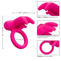 Silicone Rechargeable Triple Clit Flicker for Couples