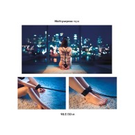 Cuerda BDSM Scandal 98.5 pies Negra