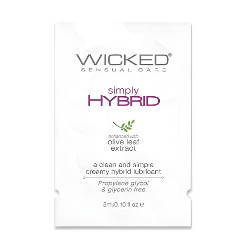 Lubricante Híbrido Simple de Wicked - Placer Limpio