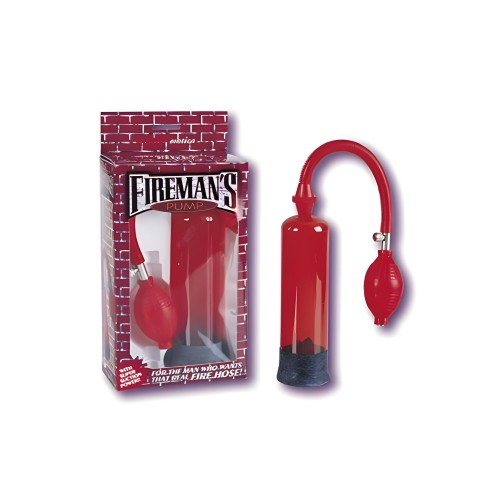 Bomba de Penes Fireman's Rojo