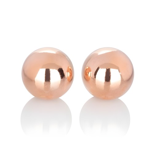 Bolas con Peso Climax de Acero Inoxidable Dorado