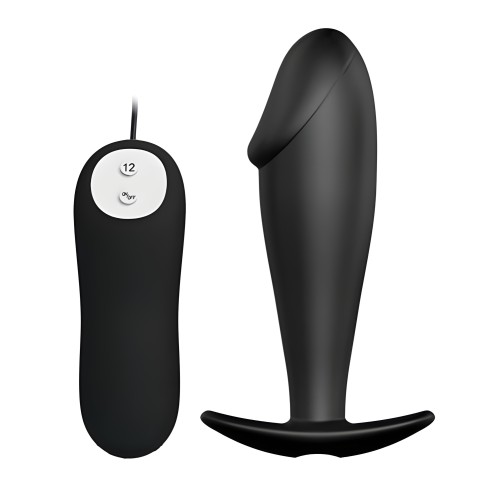 Pretty Love Vibrating Penis Shaped Butt Plug