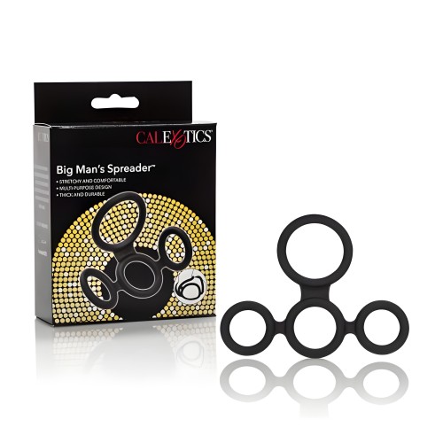 Anillo Spreader Grande Negro - Soporte para Erección