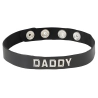 Sm Collar-Daddy - Adjustable Leather