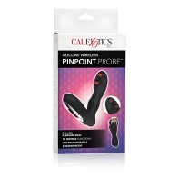 Masajeador Prostate Pinpoint Probe Silicona Inalámbrico Negro