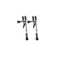 Black Beaded Nipple Clamps