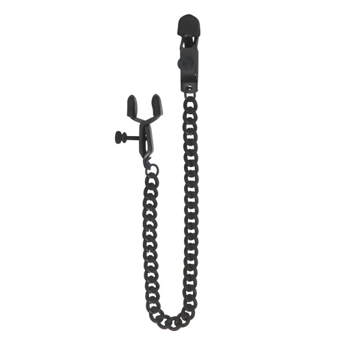 Blackline Nipple Clamps - Adjustable Pleasure