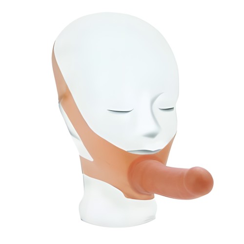 El Original Accommodator Dong de Latex - Ayuda para Sexo Oral Manos Libres