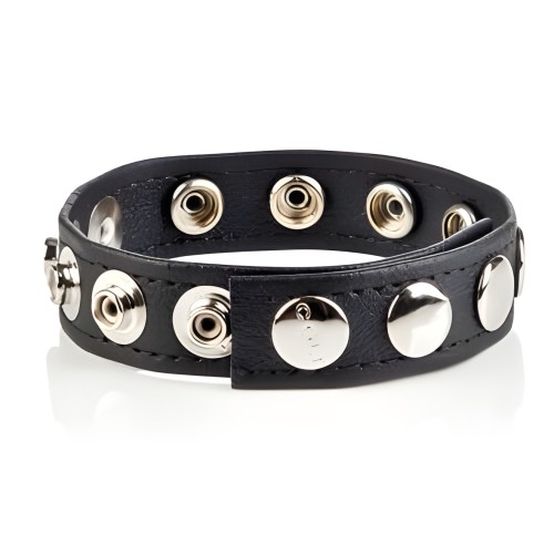 Anillo de Cuero Colt 8 con Cierre de Presión