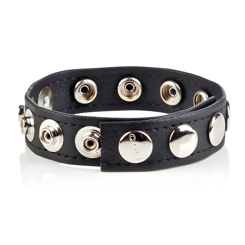 Anillo de Cuero Colt 8 con Cierre de Presión