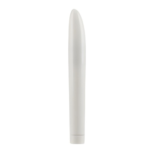 Vibrador Classic Chic Maxi Mystique 7 Pulgadas Blanco