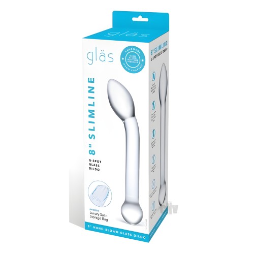 Dildo Slimline G-Spot de Vidrio Glas - Placer Dirigido