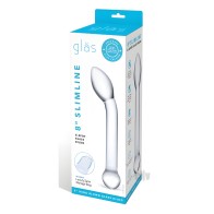 Dildo Slimline G-Spot de Vidrio Glas - Placer Dirigido