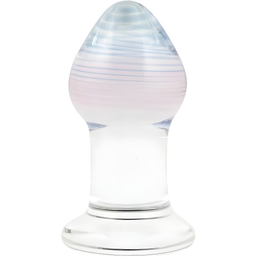 Glas Amethyst Rain Glass Butt Plug