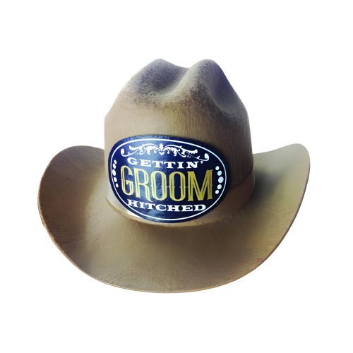Sombrero de Vaquero Mini Novio Gettin Hitched