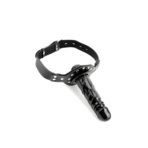 Deluxe Ball Gag With Dildo - Thrilling Pleasure
