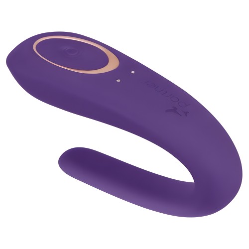 Vibrador en Forma de U para Parejas - Morado