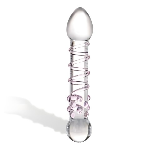 Dildo de Vidrio Spiral Staircase Full Tip