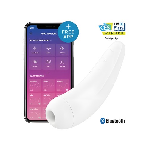 Satisfyer Curvy 2+ Blanco con App