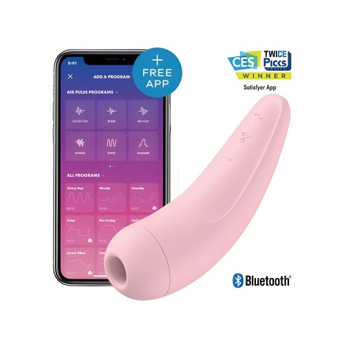 Satisfyer Curvy 2+ Pink W/ App