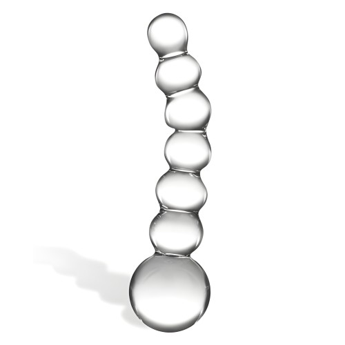 Dildo de Cristal Curvado de 5 pulgadas de Glas