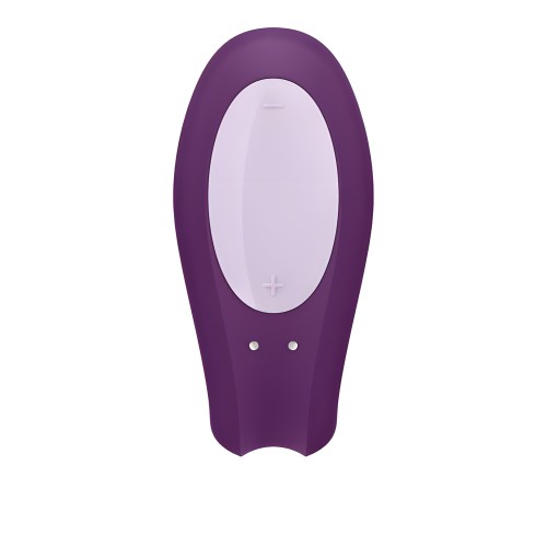 Satisfyer Double Joy Violet W/ App (net)