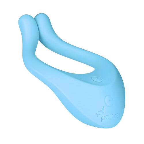 Vibrador de Parejas Satisfyer Partner Multifun 1 Azul