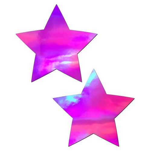 Pastease Holographic Star Pasties One Size
