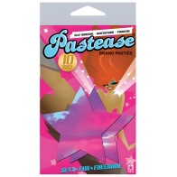 Pastease Holographic Star Pasties One Size