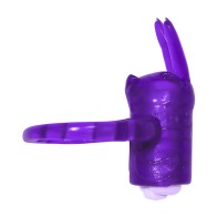 Honey Bunny Cock Ring (Purple) by Hott Products
