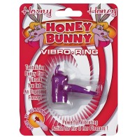 Honey Bunny Cock Ring (Purple) by Hott Products