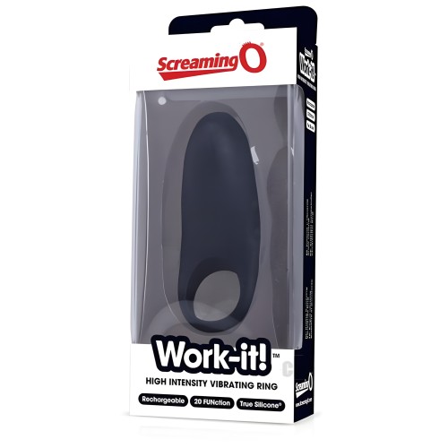 Screaming O Work-it! Cock Ring | Maximum Stimulation