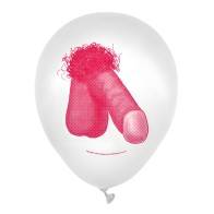 Mini Penis Latex Balloons - 8 Package - 9 inches