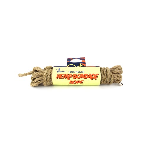 Cuerda de Bondage de Cáñamo 100% Natural - 5 Metros