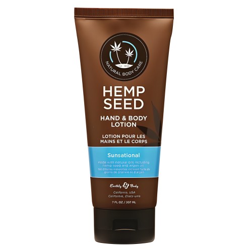 EB Hemp Seed Sunsational Lotion - 7 Oz