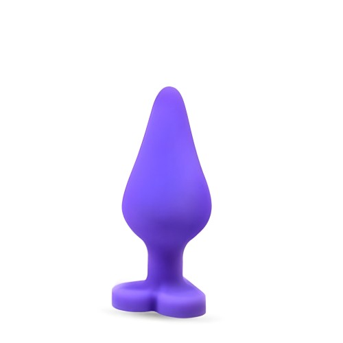 Plug Anal Candy Heart Morado Naughtier