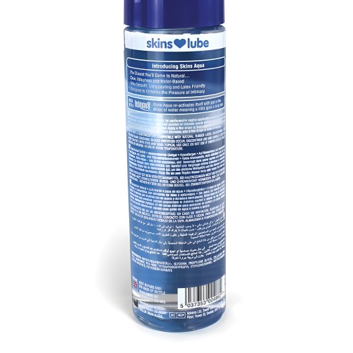 Skins Aqua Lubricante a Base de Agua - 8.5 Oz