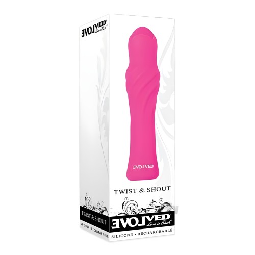 Vibrador recargable Evolved Twist & Shout