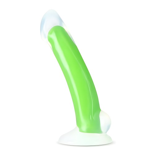 Neo Elite - Glow-in-the-dark Omnia Dildo - Neon Green