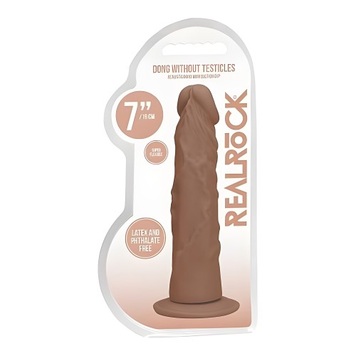 Dildo Real Rock Realista - 7" - Mocha