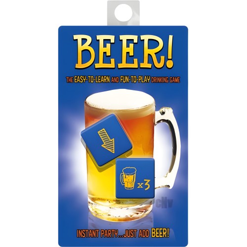 Juego de Dados de Cerveza Grande